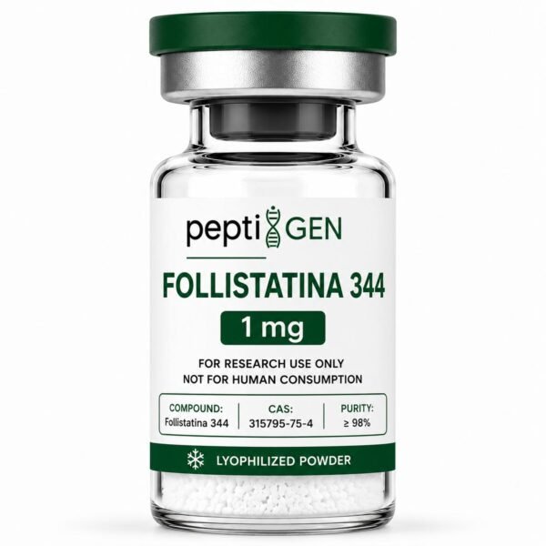 Follistatina 344 1mg vial liofilizado de alta pureza - Peptigene Colombia