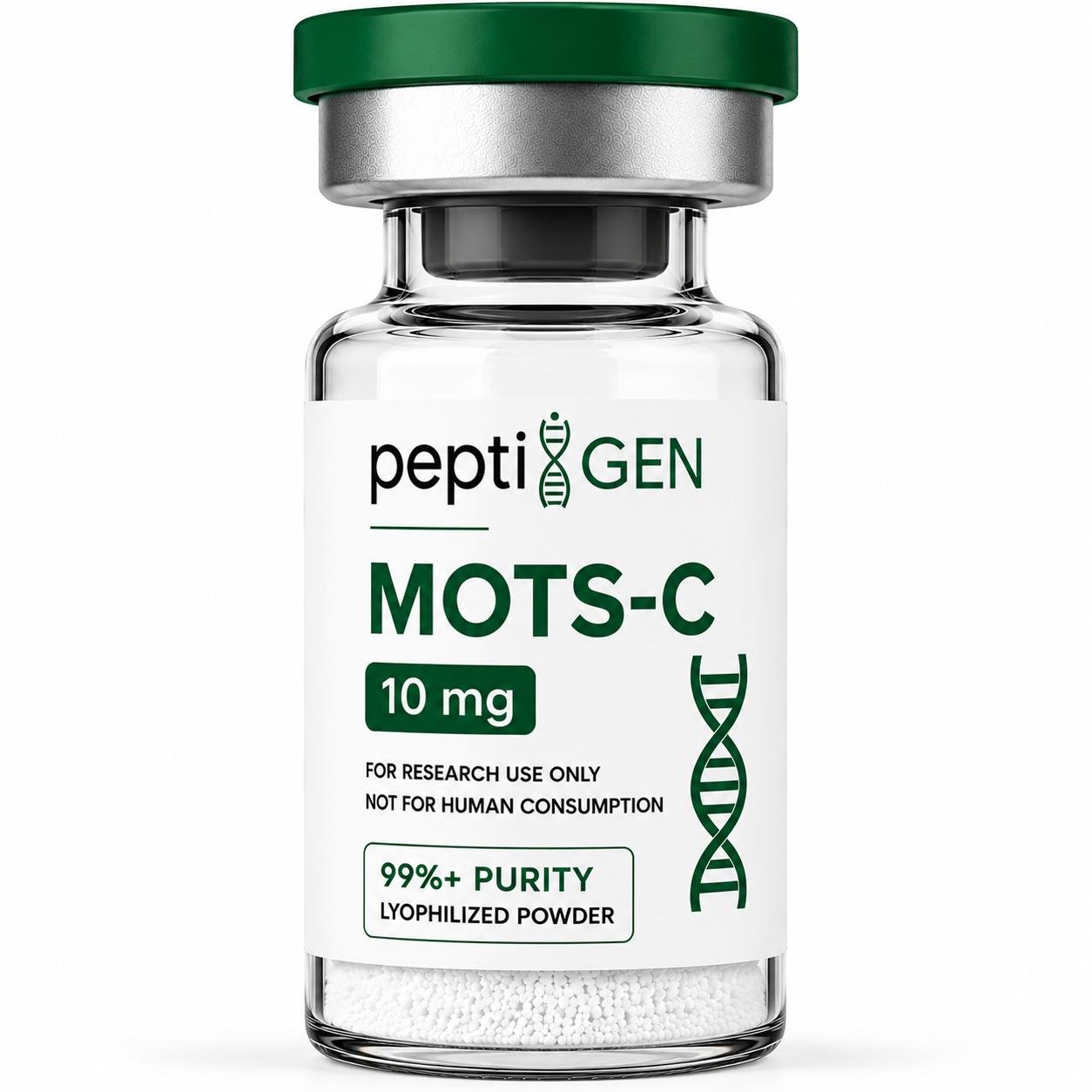 MOTS-c 10mg vial liofilizado de alta pureza - Peptigene Colombia
