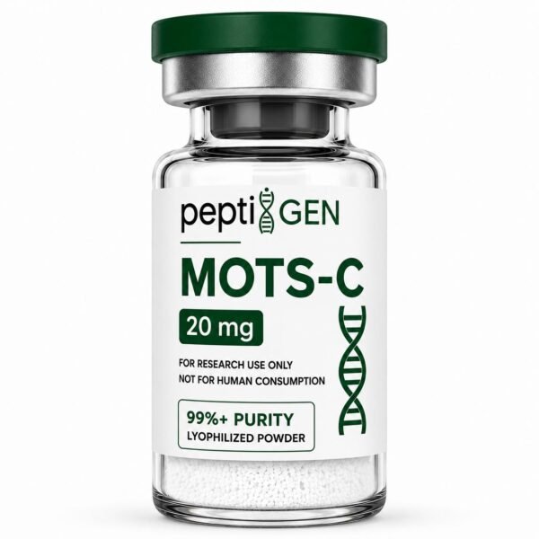 MOTS-c 20mg vial liofilizado de alta pureza - Peptigene Colombia