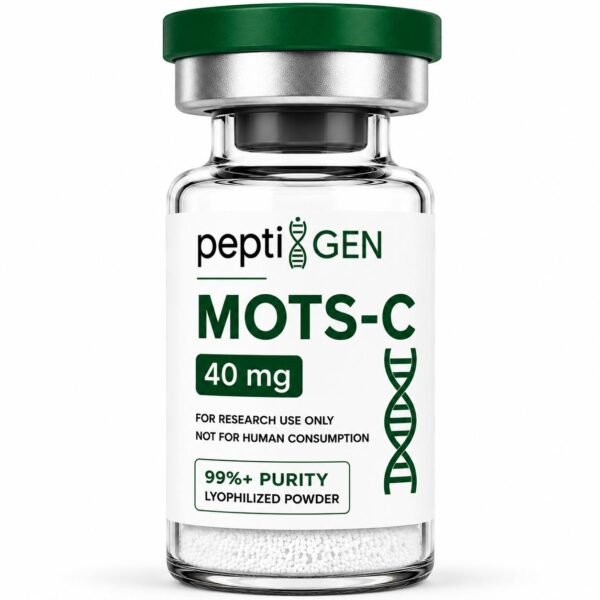 MOTS-c 40mg vial liofilizado de alta pureza - Peptigene Colombia