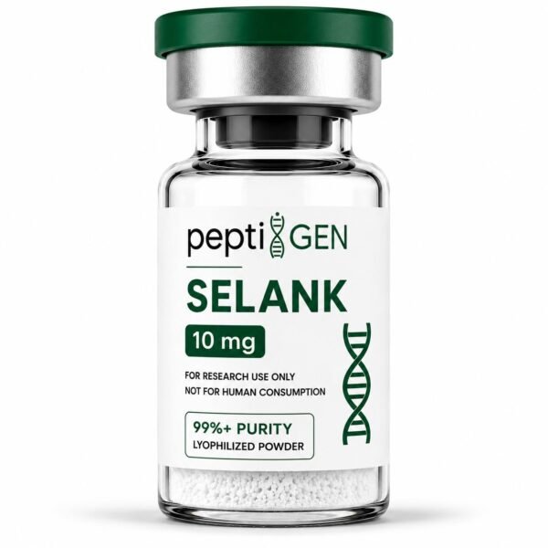 Selank 10 mg vial liofilizado de alta pureza - Peptigene Colombia