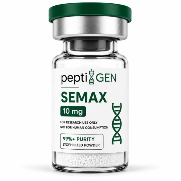 Semax 10mg vial liofilizado de alta pureza - Peptigene Colombia