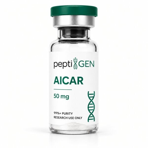 AICAR 50mg vial liofilizado de alta pureza - Peptigene Colombia