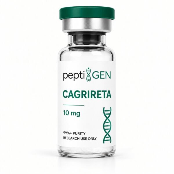 CagriReta 10mg vial liofilizado de alta pureza - Peptigene Colombia