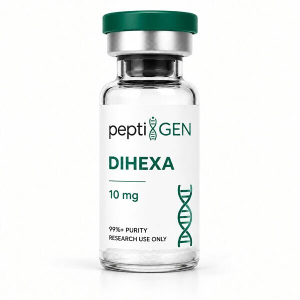Dihexa 10mg vial liofilizado de alta pureza - Peptigene Colombia