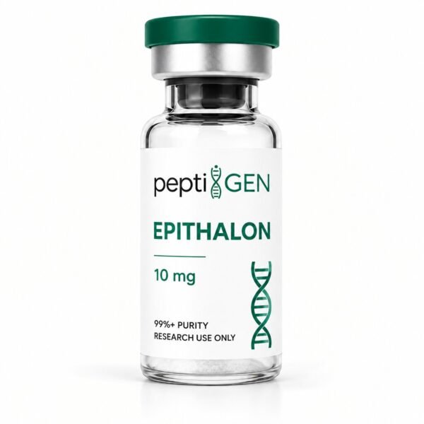 Epithalon 10mg vial liofilizado de alta pureza - Peptigene Colombia